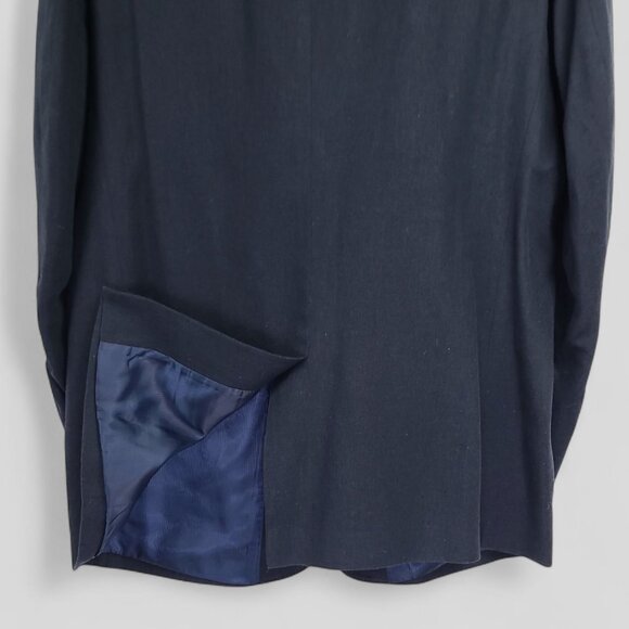 TravelSmith Men's Navy Blue 2 Button Sports Coat Blazer 48R - Picture 9 of 14